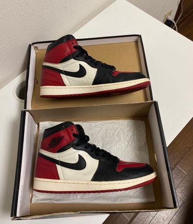 Nike Air Jordan 1 Retro High OG "Bred Toe"