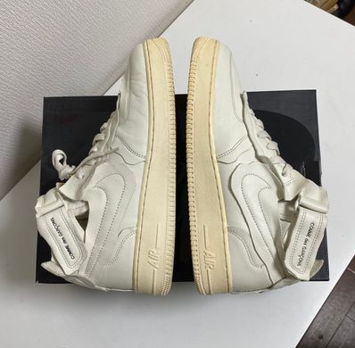 COMME des GARCONS × Nike Air Force 1 Mid "White"