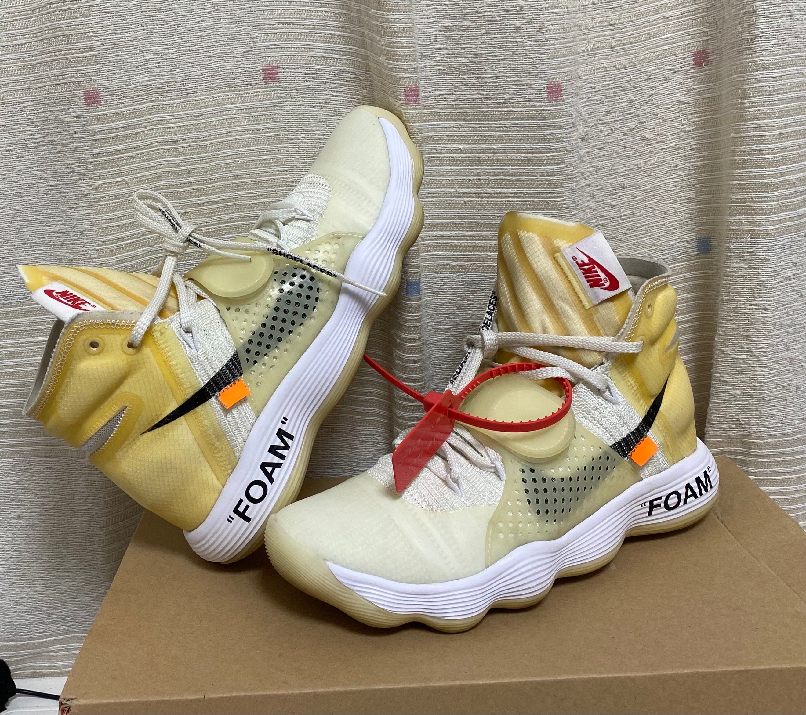 Off-White × Nike React Hyperdunk 2017 Flyknit "The 10/White"