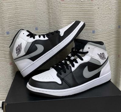NIKE AIR JORDAN 1 MID "WHITE SHADOW"