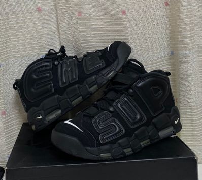 Supreme × Nike Air More Uptempo "Black"