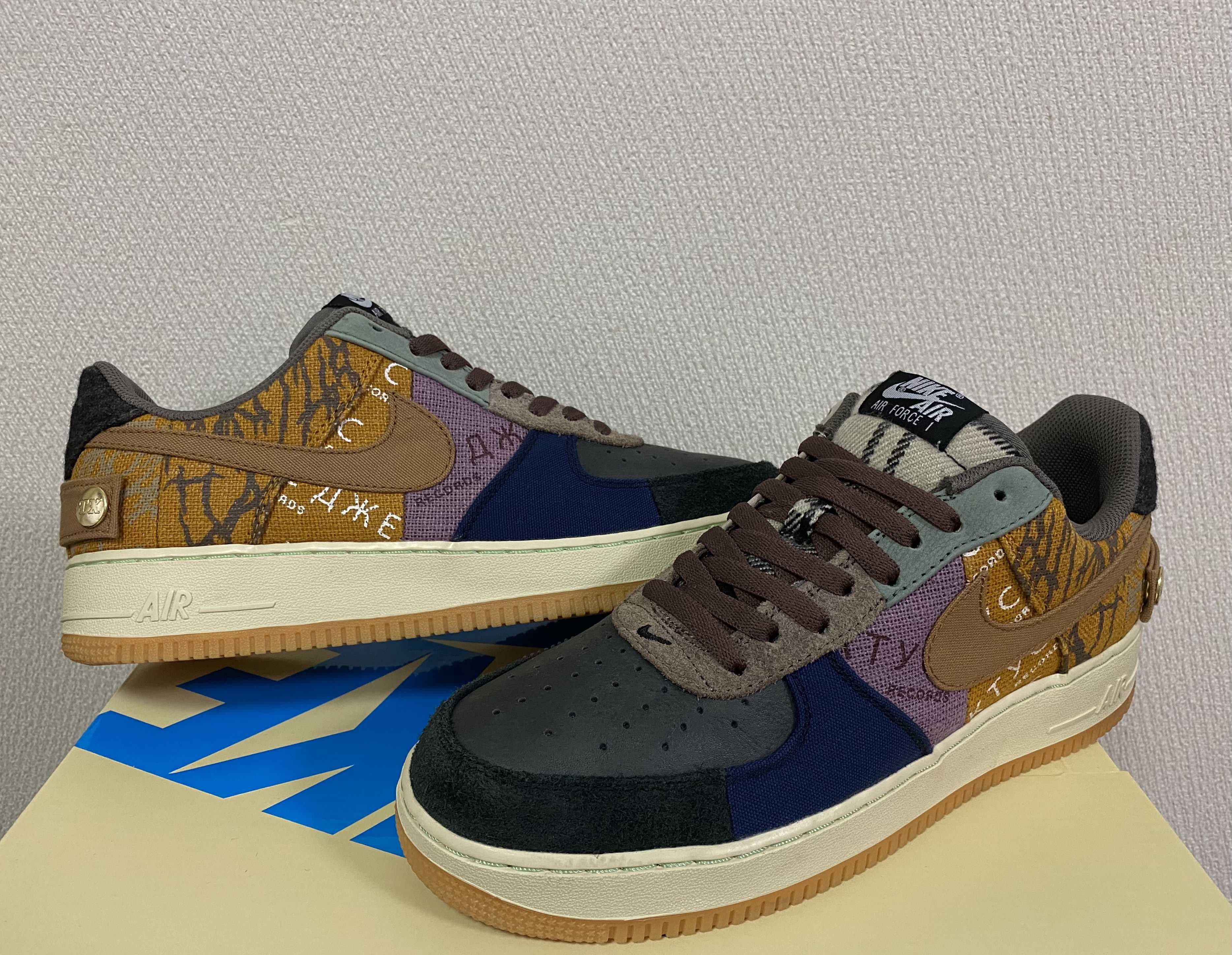 Travis Scott × Nike Air Force 1 Low Cactus Jack "Multi Color"