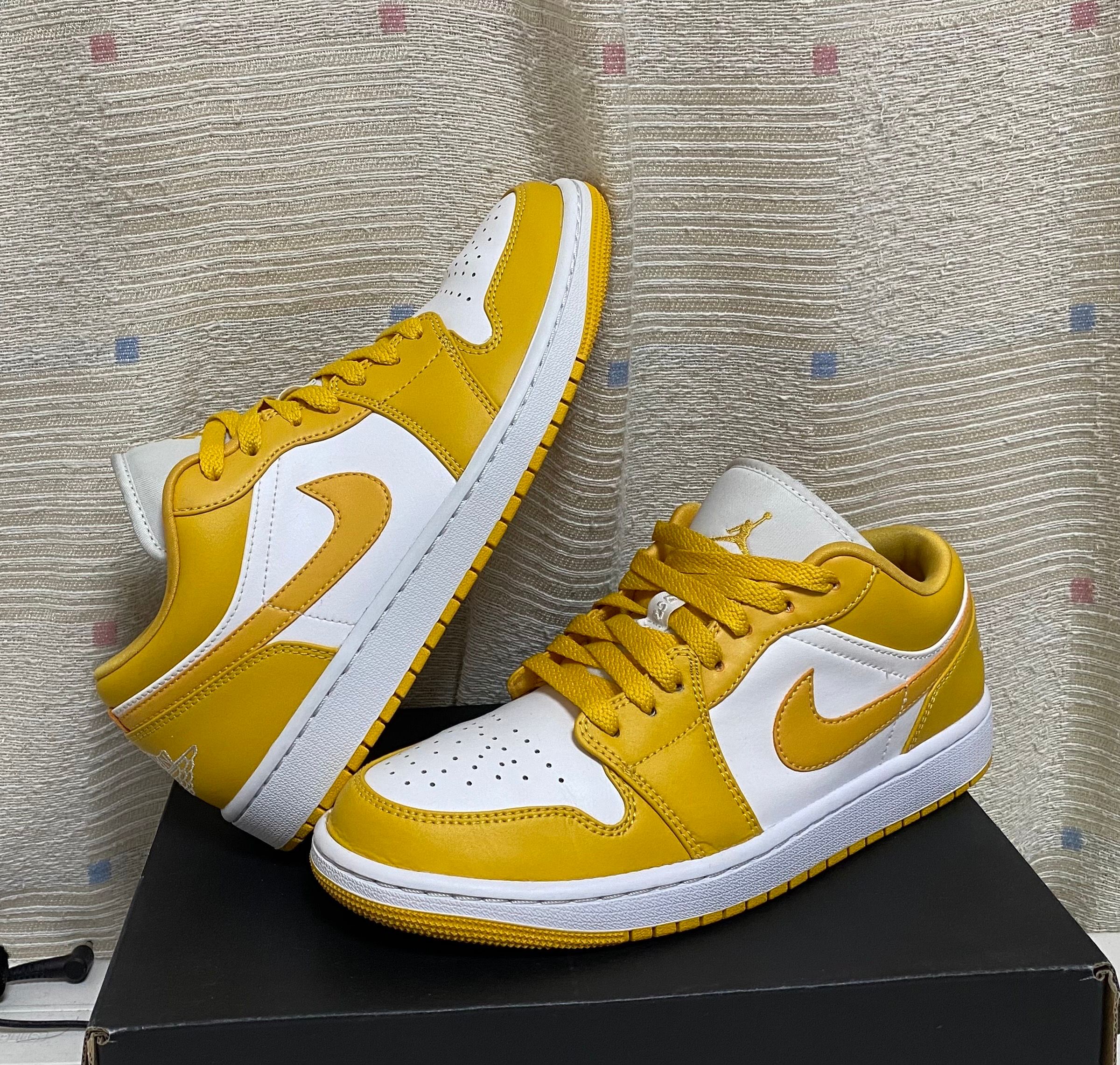 Nike Air Jordan 1 Low "White/Pollen"