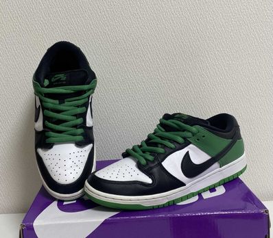 Nike SB Dunk Low Pro "Black and Classic Green"