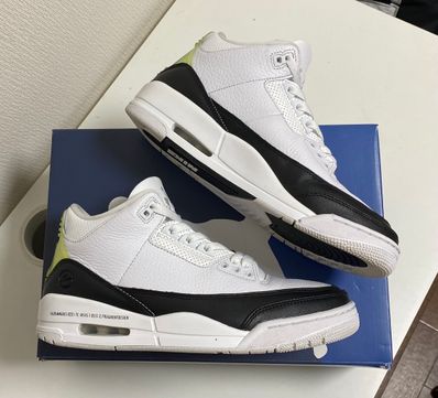 Fragment × Nike Air Jordan 3 "White/Black"