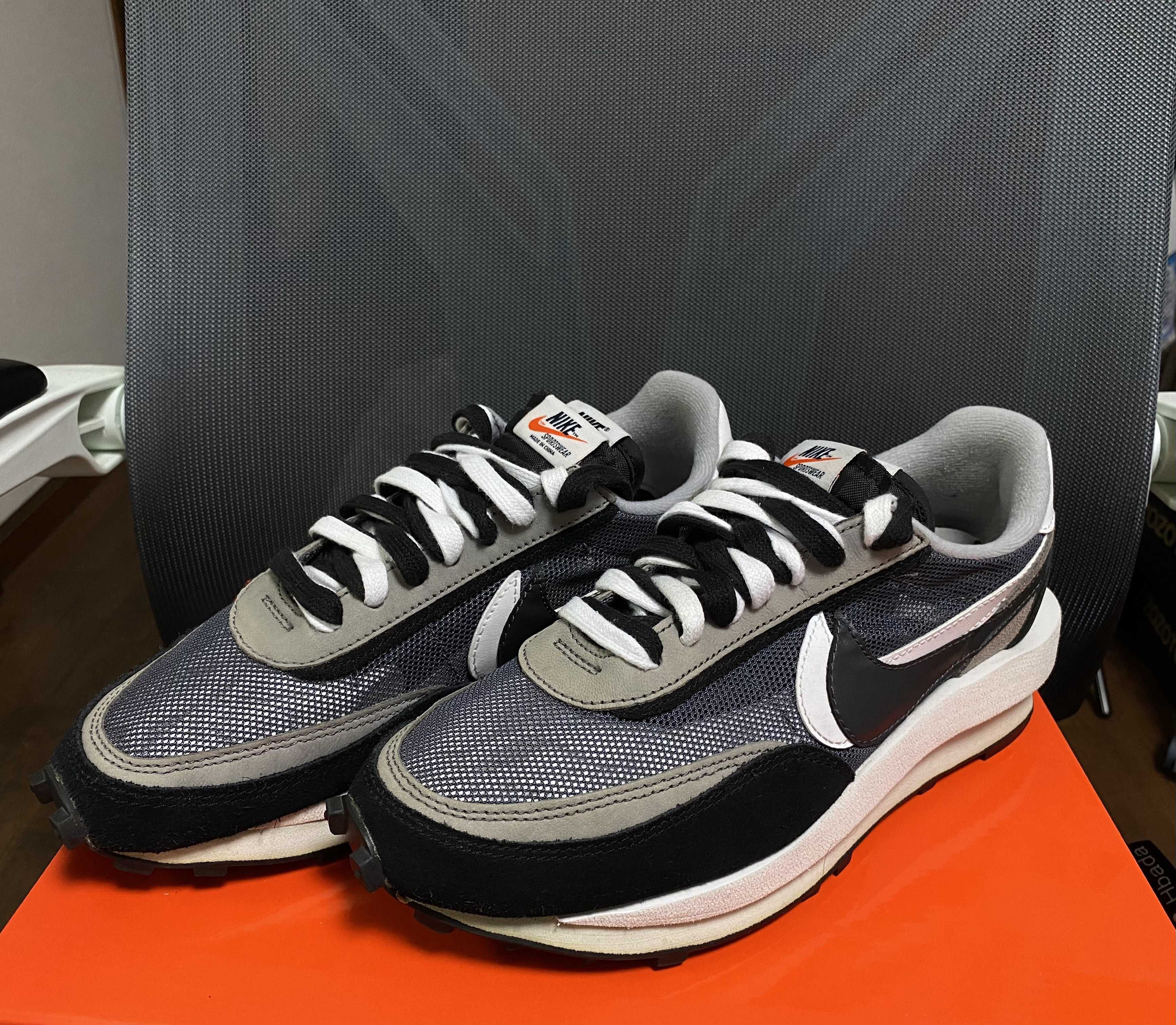 sacai × Nike LD Waffle "Black"