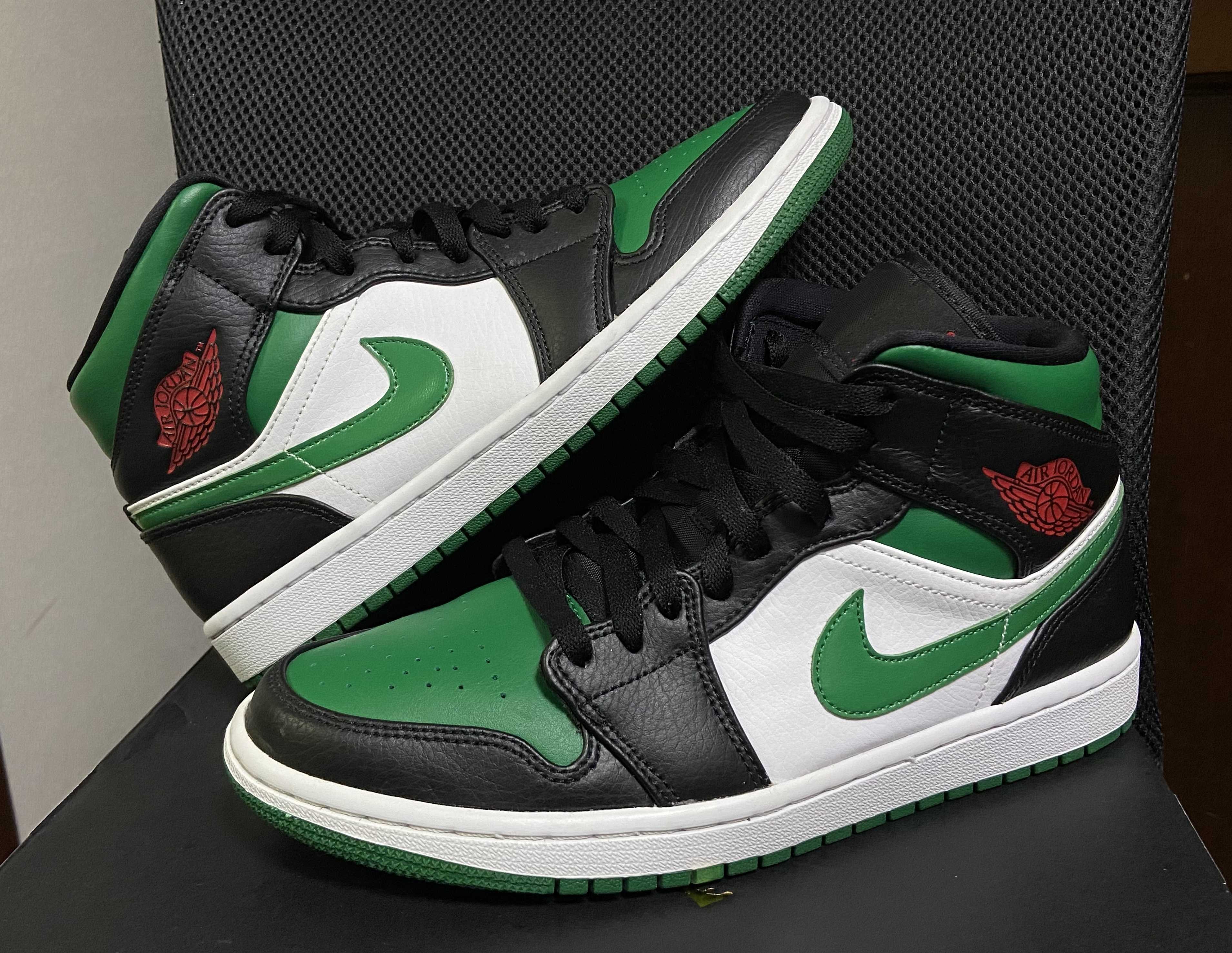 NIKE AIR JORDAN 1 MID "PINE GREEN"
