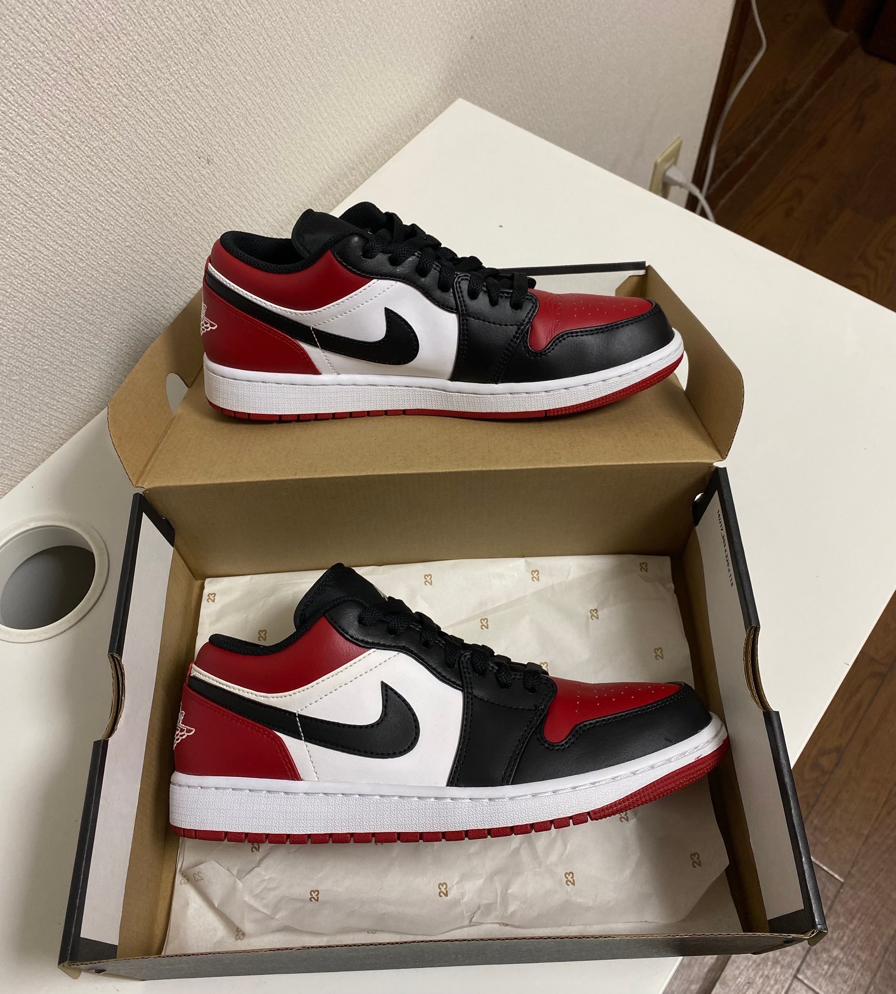 Nike Air Jordan 1 Low "Bred Toe"