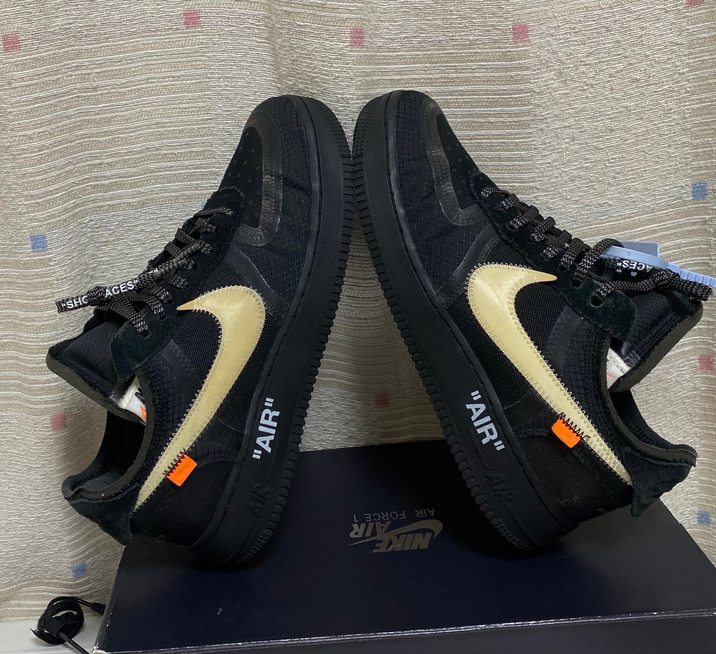 Off-White × Nike Air Force 1 Low "Black"