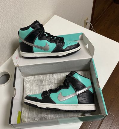 Diamond Supply × Nike SB Dunk High "Tiffany"