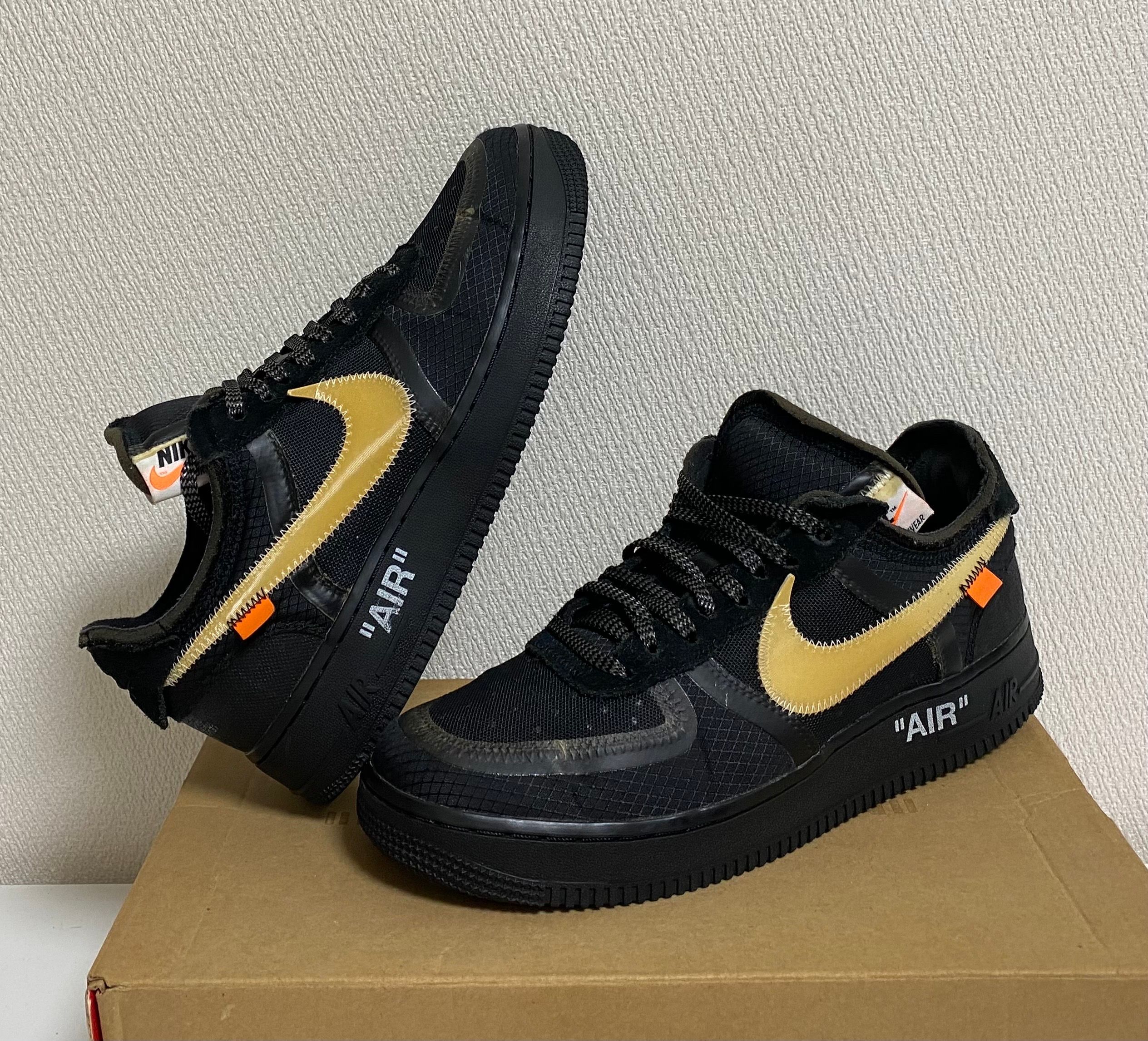 Off-White × Nike Air Force 1 Low "Black"