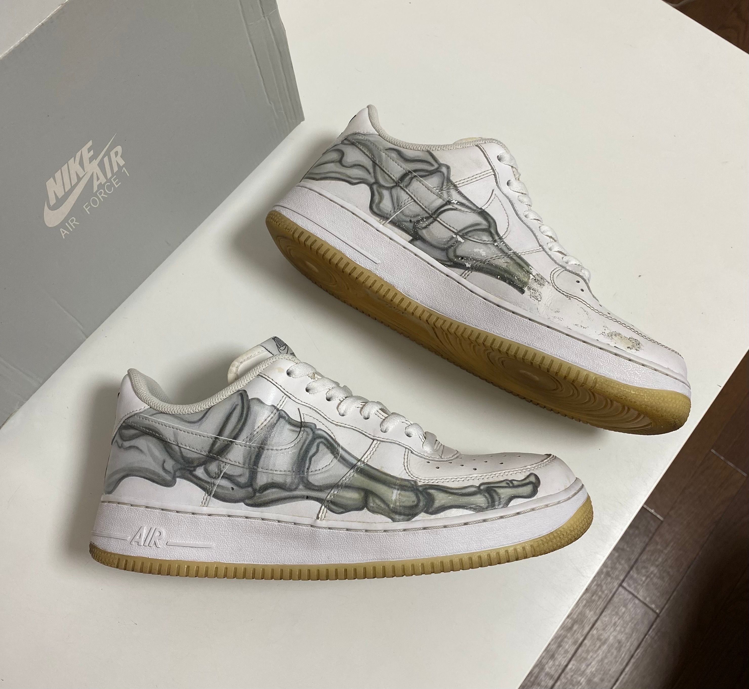 Nike Air Force 1 Low "White Skeleton"