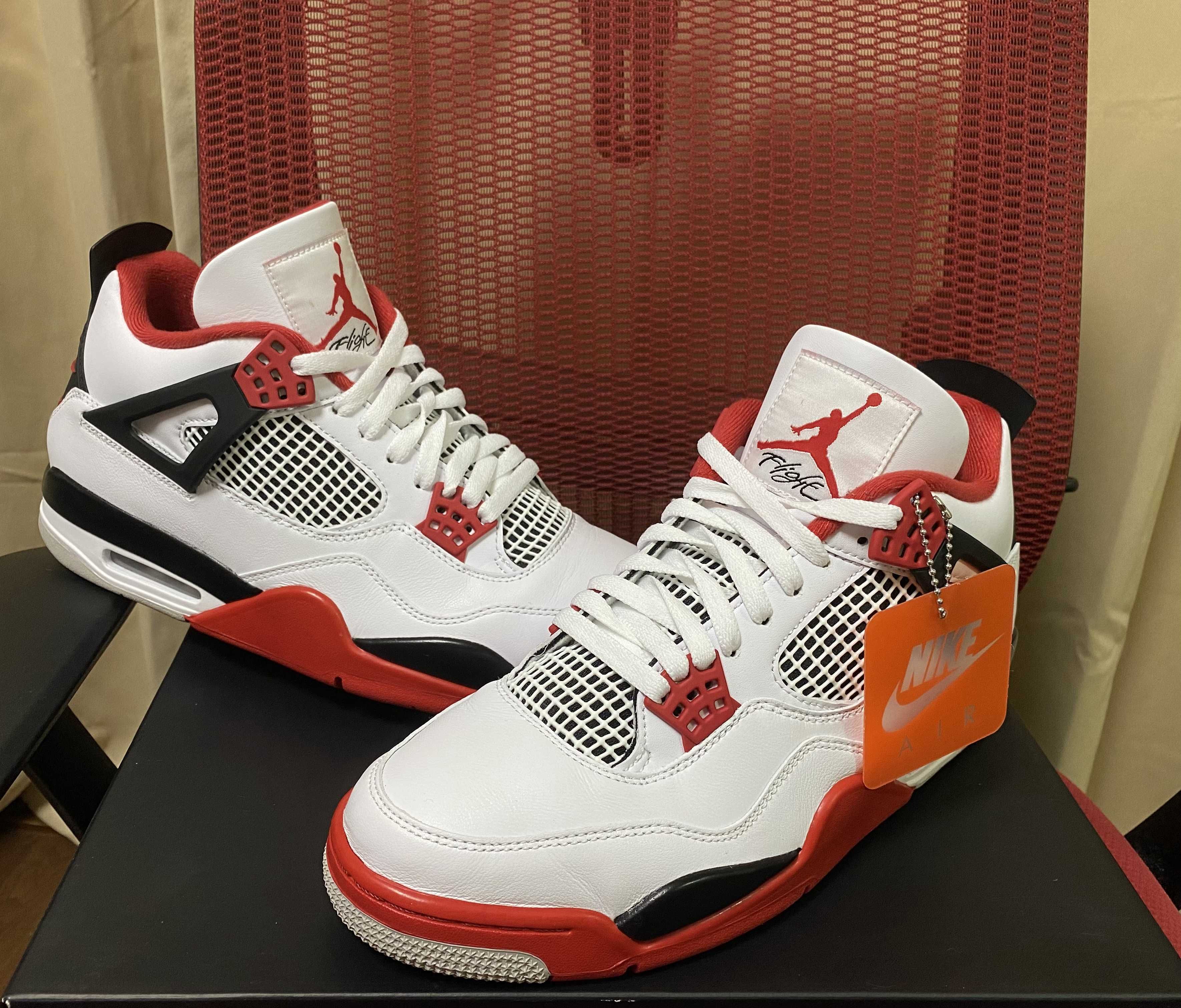 Nike Air Jordan 4 Retro OG "Fire Red" (2020)