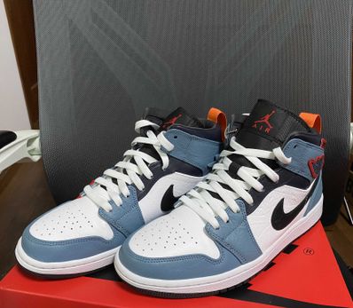 FACETASM × Nike Air Jordan 1 Mid "White/Navy"