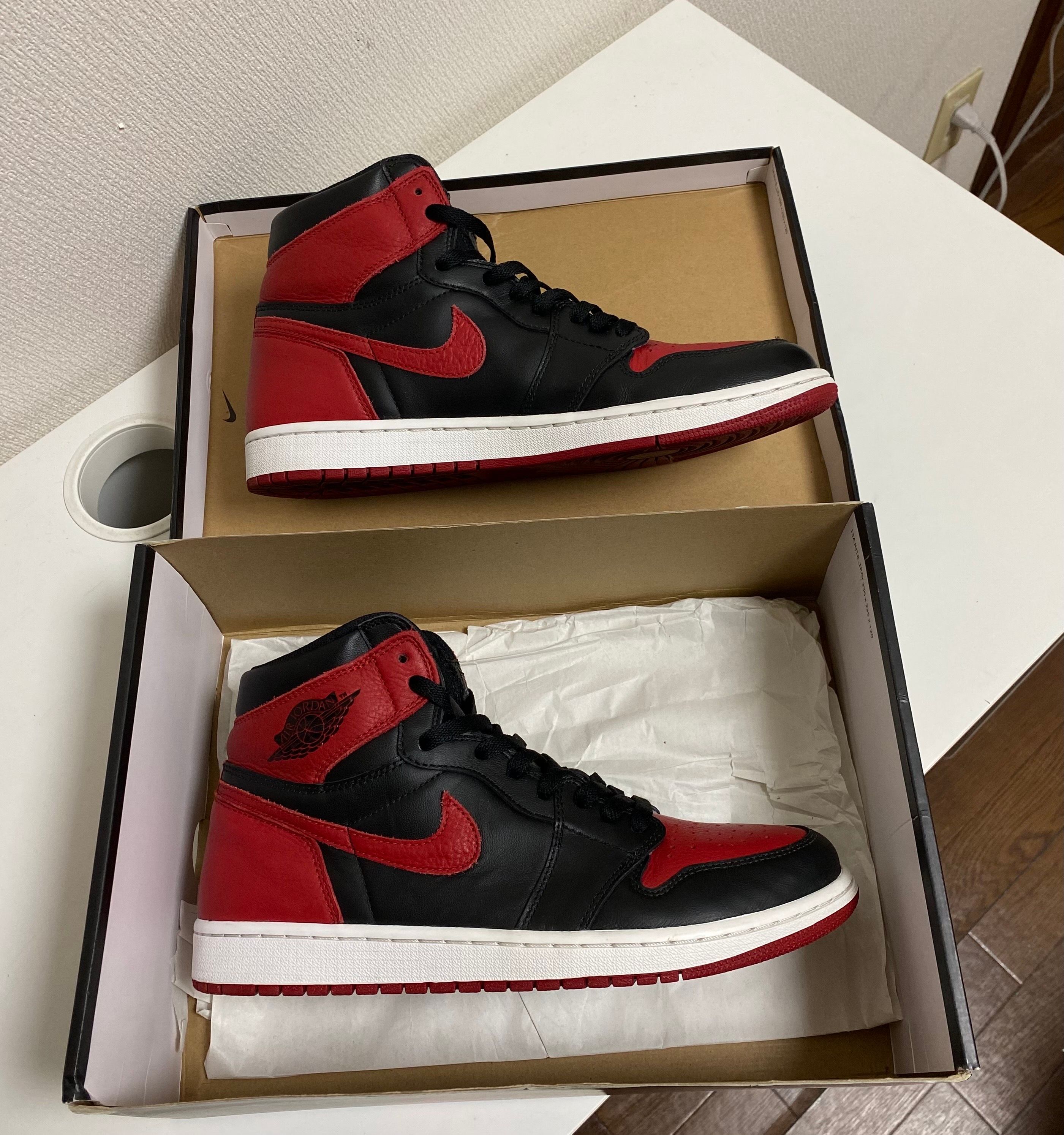 Nike Air Jordan 1 Retro High OG "Bred/Banned" (2016)