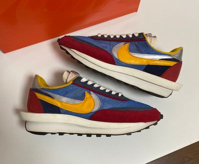 sacai × Nike LDV Waffle "Red/Blue"