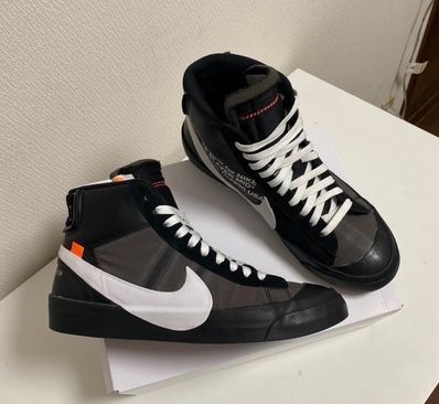 Off-White × Nike Blazer Studio Mid "Grim Reaper"