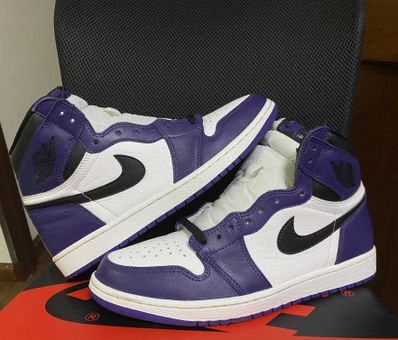 Nike Air Jordan 1 Retro High OG "Court Purple White/Black" (2020)