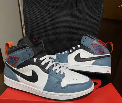 FACETASM × Nike Air Jordan 1 Mid "White/Navy"
