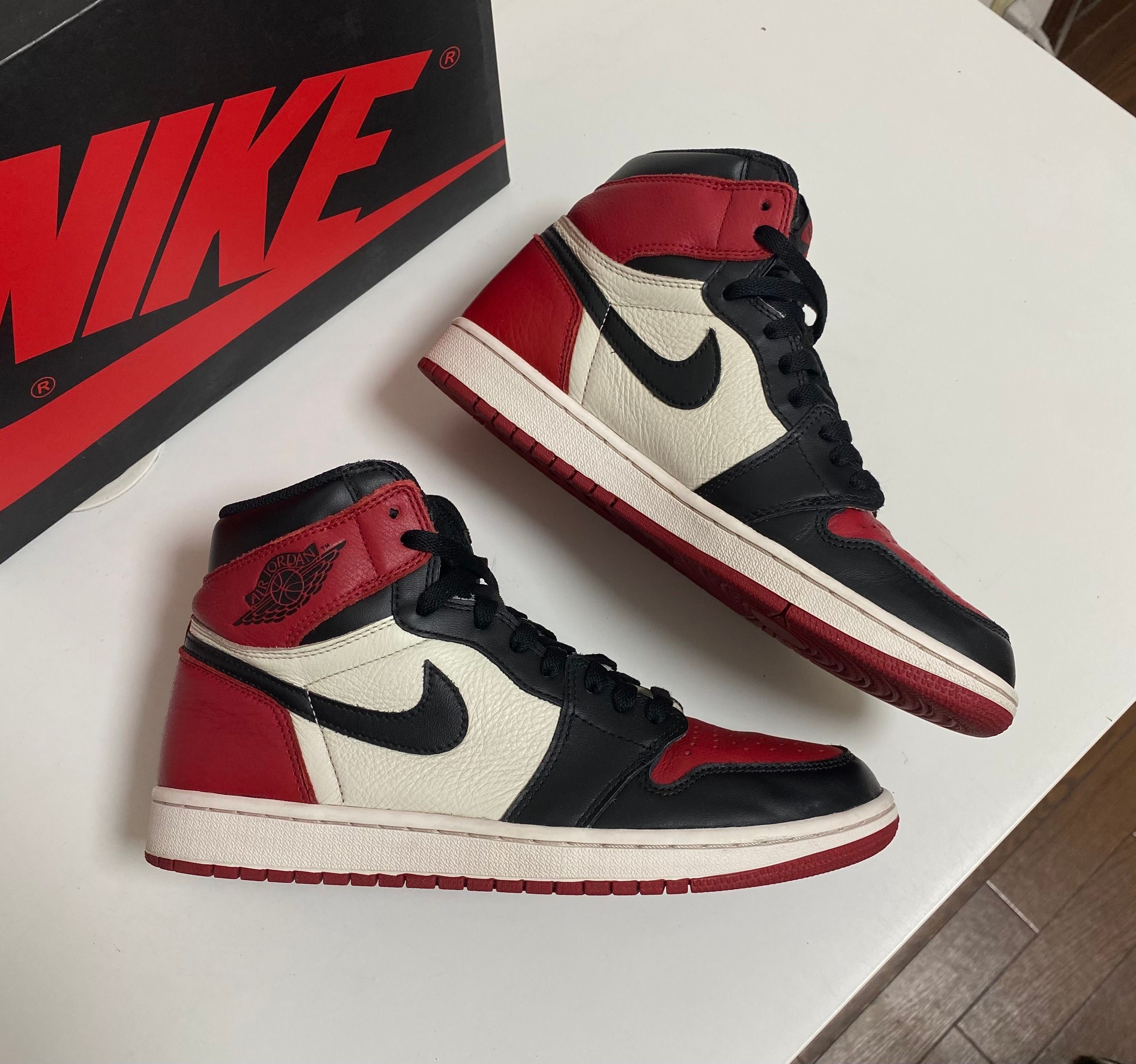 Nike Air Jordan 1 Retro High OG "Bred Toe"