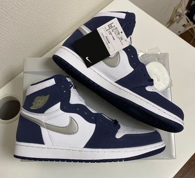 Nike Air Jordan 1 High OG CO.JP "White/Midnight Navy" (2020)(ブリーフケースなし)