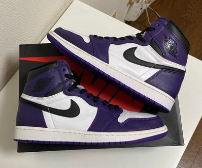 Nike Air Jordan 1 Retro High OG "Court Purple White/Black" (2020)