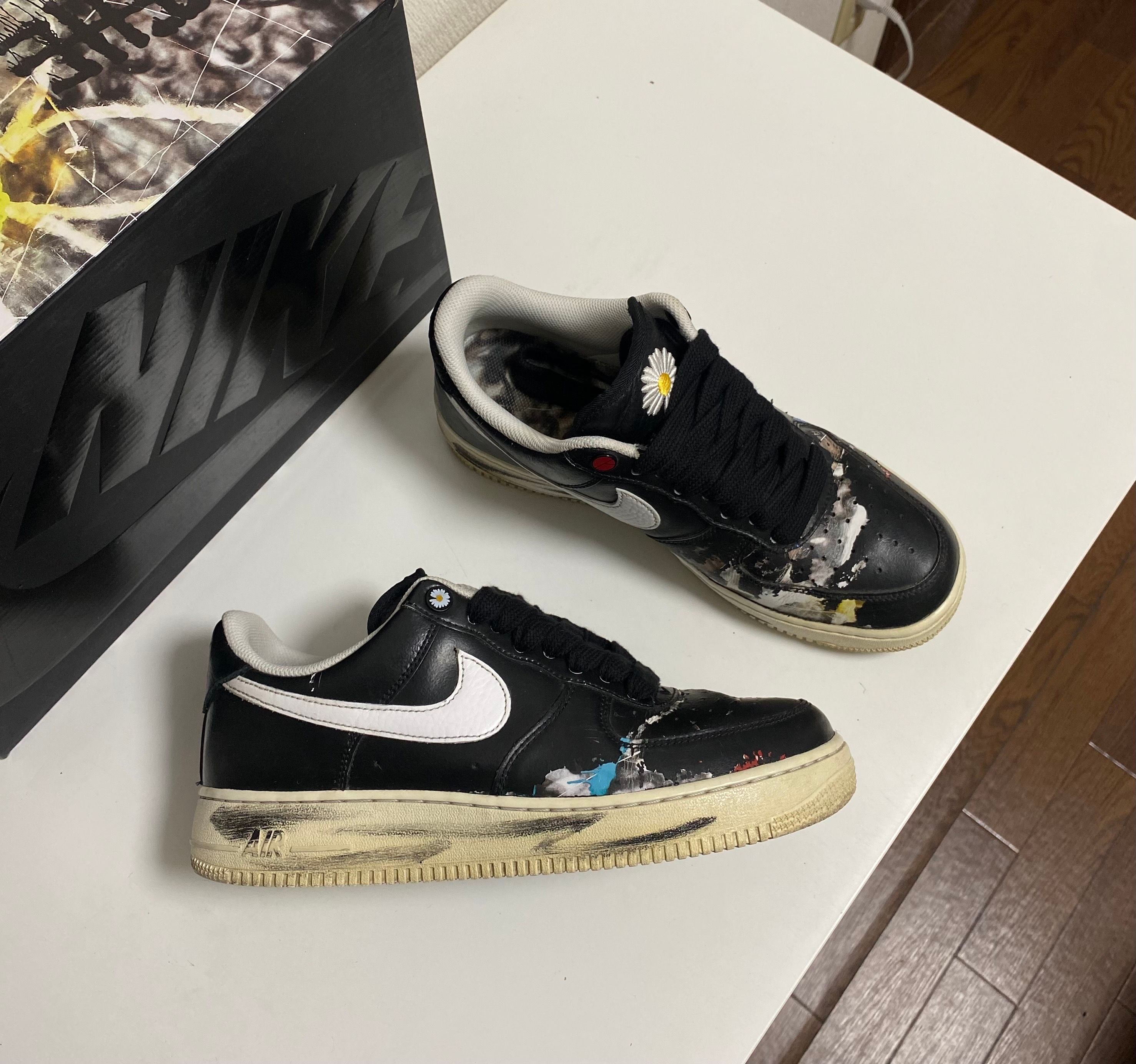 PEACEMINUSONE × Nike Air Force 1 Low Para Noise "Black" / G-DRAGON