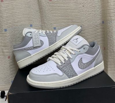 Nike Air Jordan 1 Low Premium "Elephant Print/Safari"
