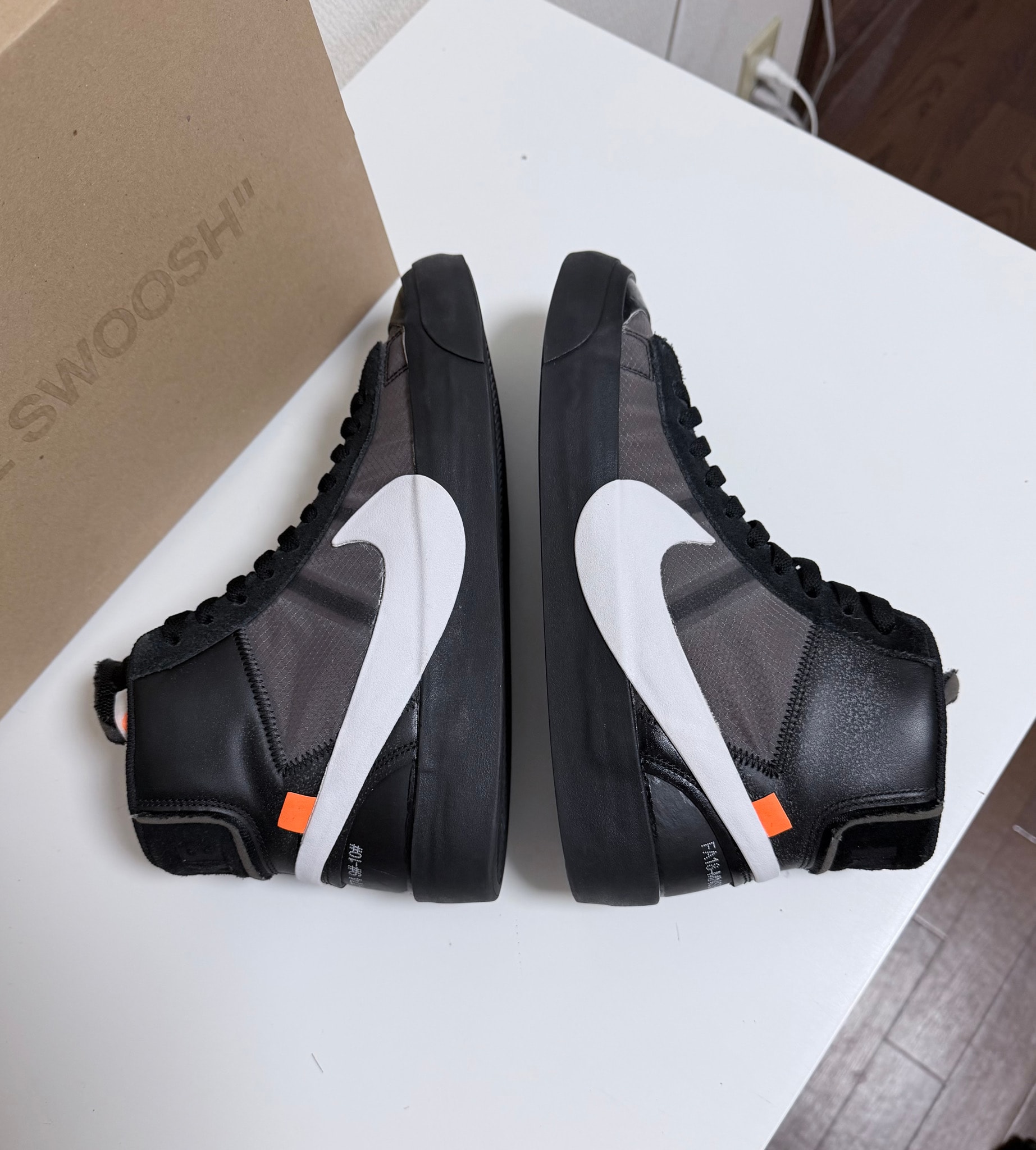 Off-White × Nike Blazer Studio Mid "Grim Reaper"