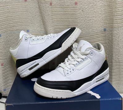 Fragment × Nike Air Jordan 3 "White/Black"