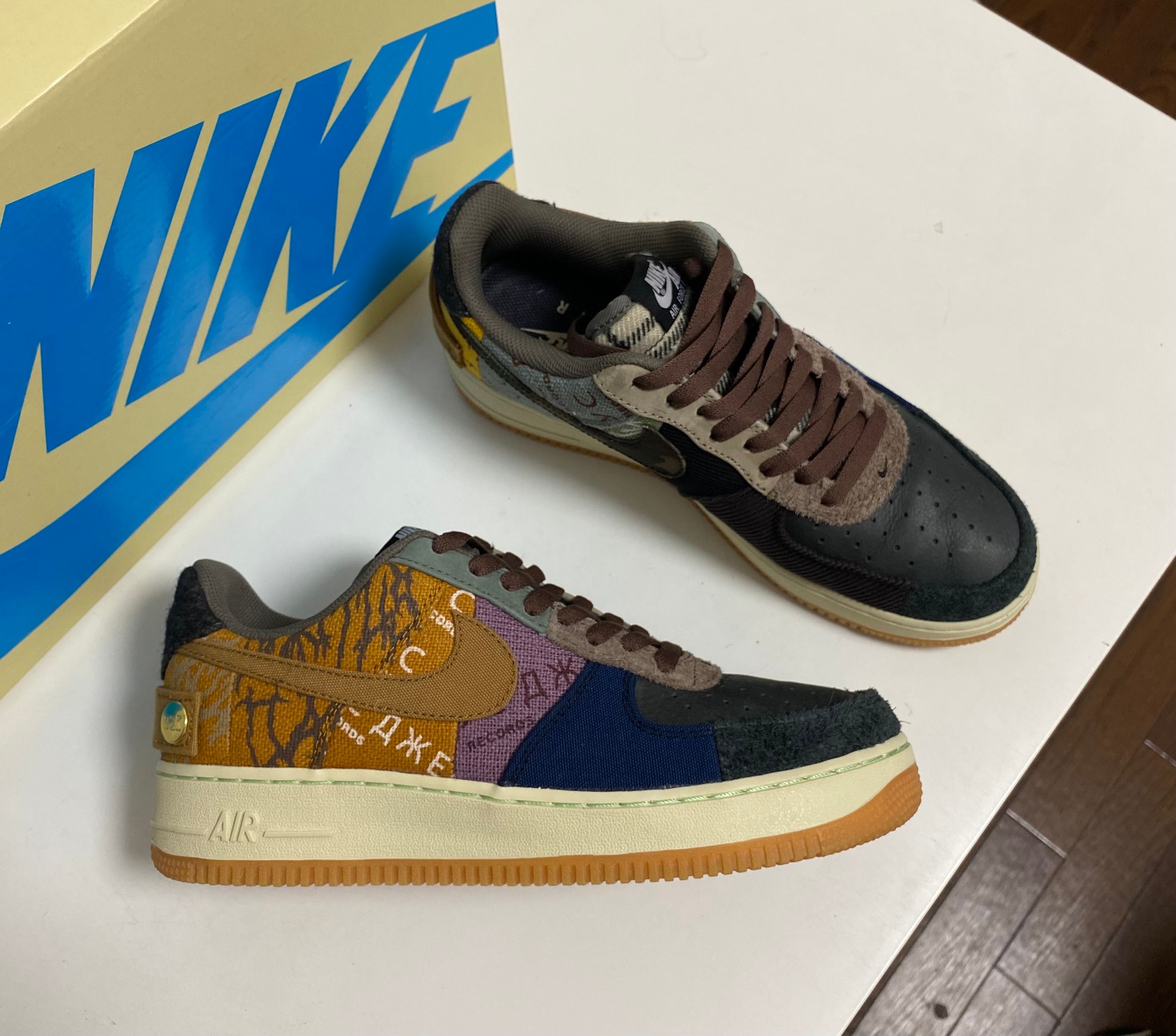 Travis Scott × Nike Air Force 1 Low Cactus Jack "Multi Color"