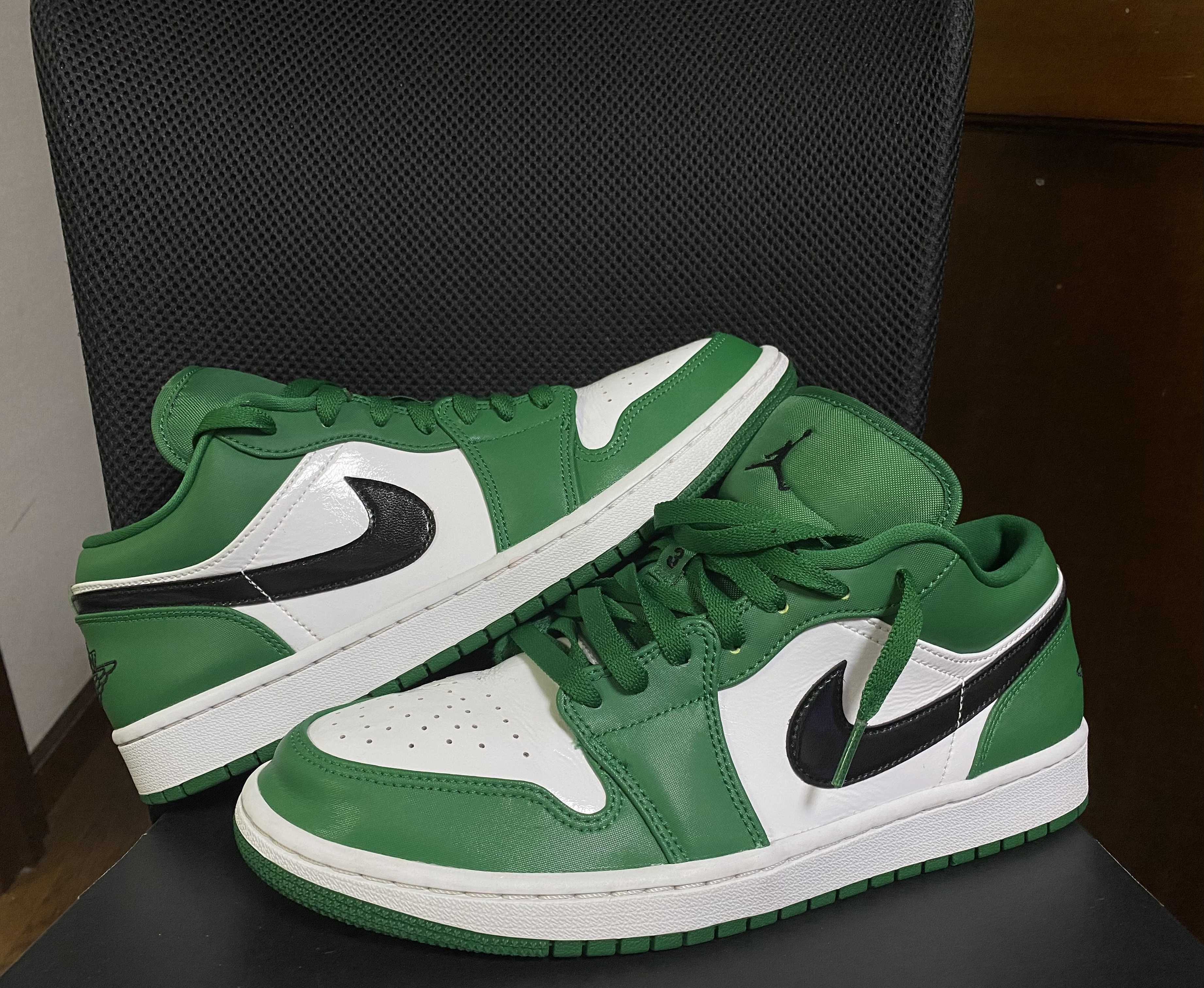 Nike Air Jordan 1 Low "Pine Green/White"