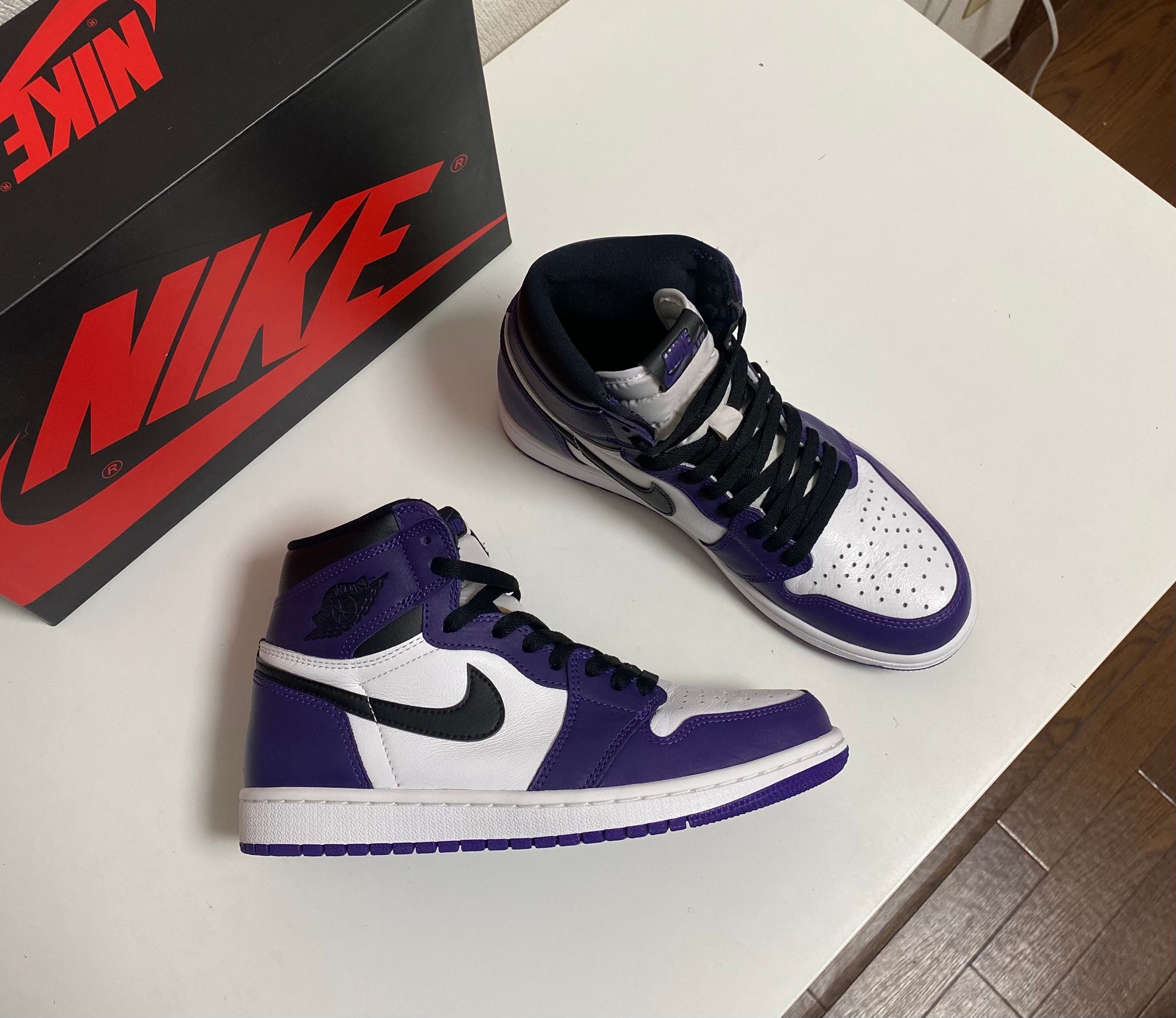 Nike Air Jordan 1 Retro High OG "Court Purple White/Black" (2020)   