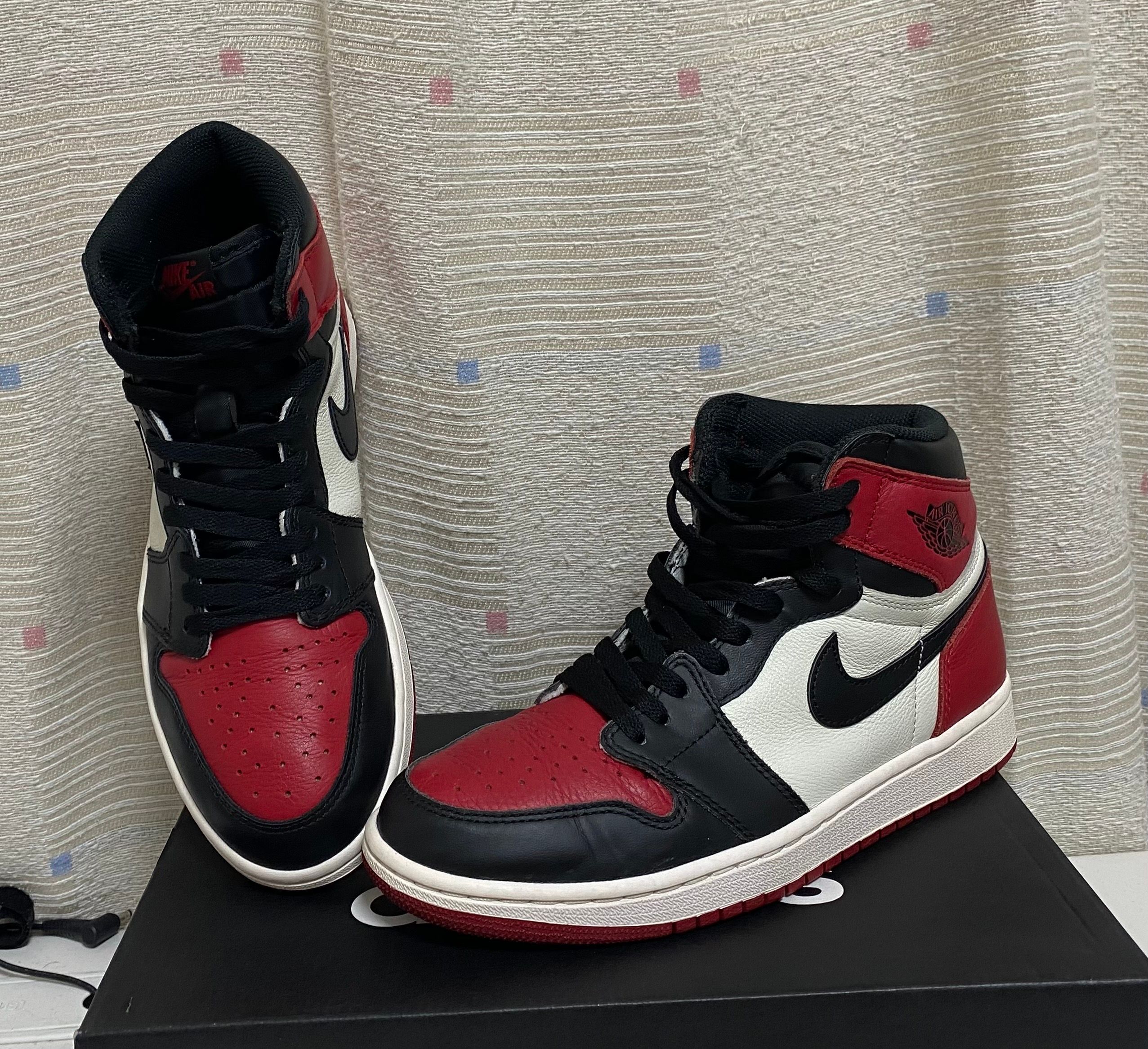 Nike Air Jordan 1 Retro High OG "Bred Toe"