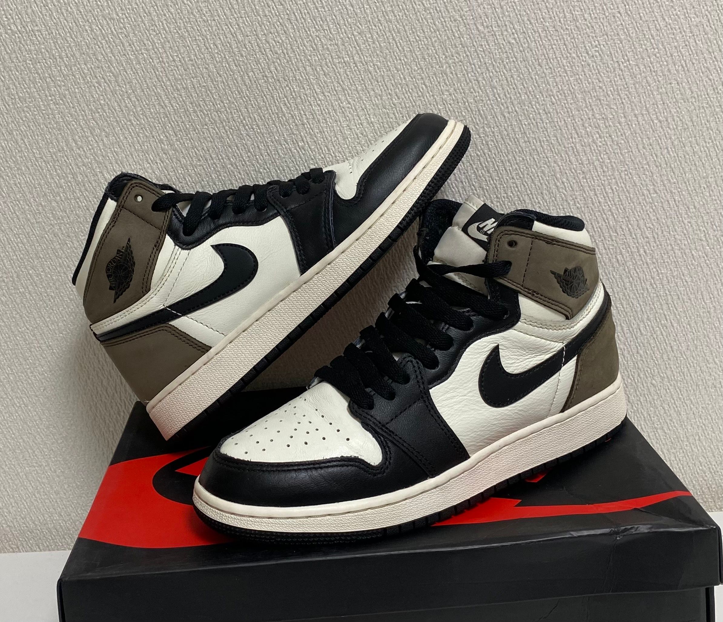 Nike GS Air Jordan 1 High OG "Sail/Dark Mocha/Black"