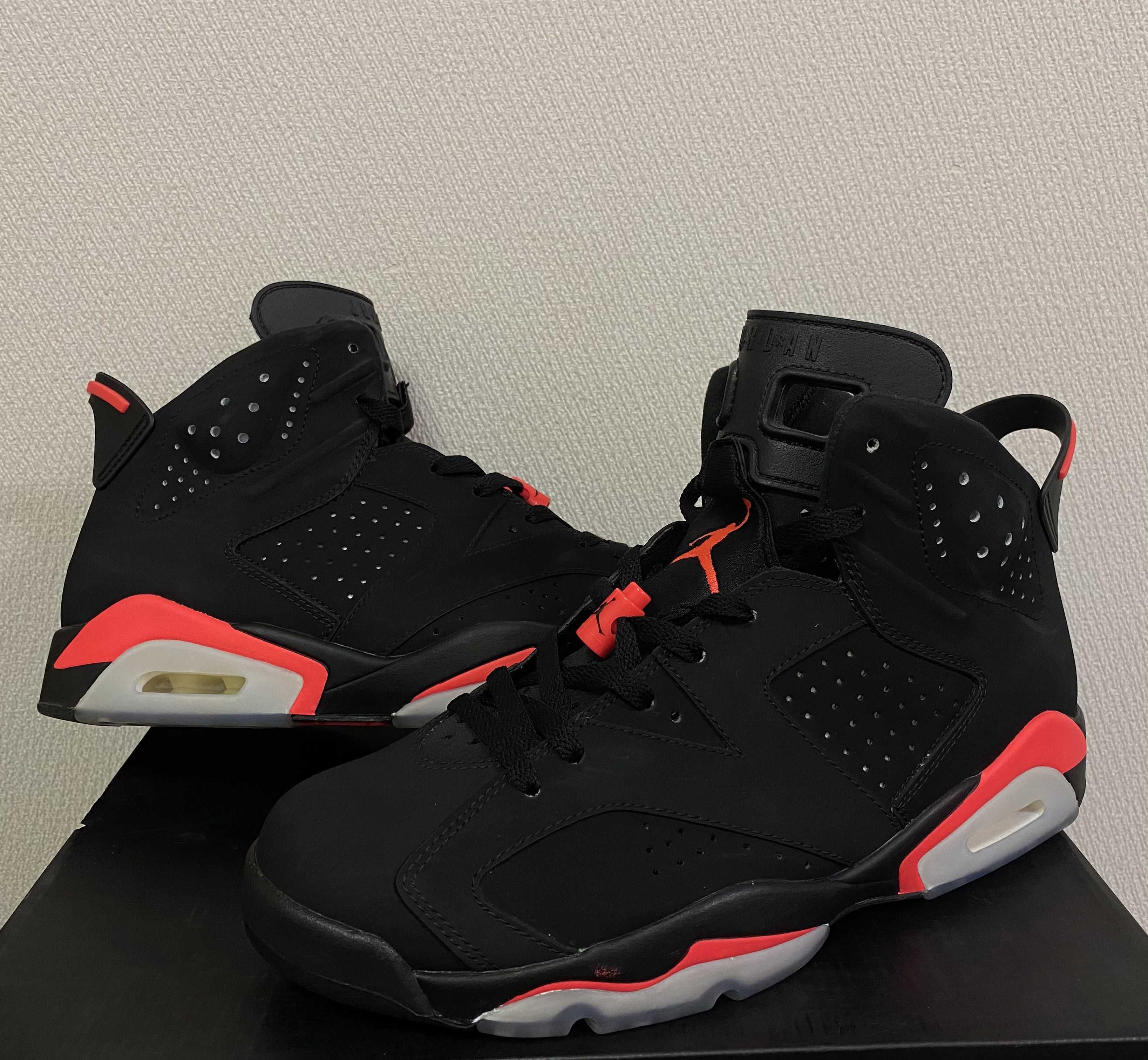 NIKE AIR JORDAN 6 RETRO "INFRARED BLACK" (2014)