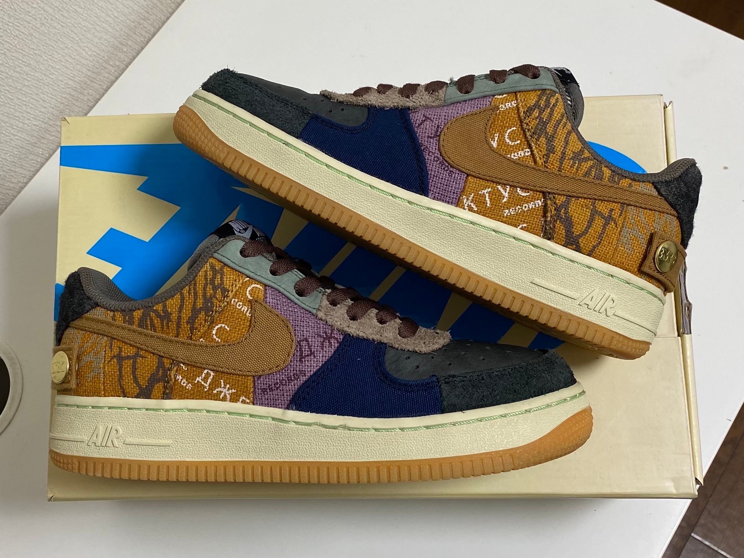 Travis Scott × Nike Air Force 1 Low Cactus Jack "Multi Color"