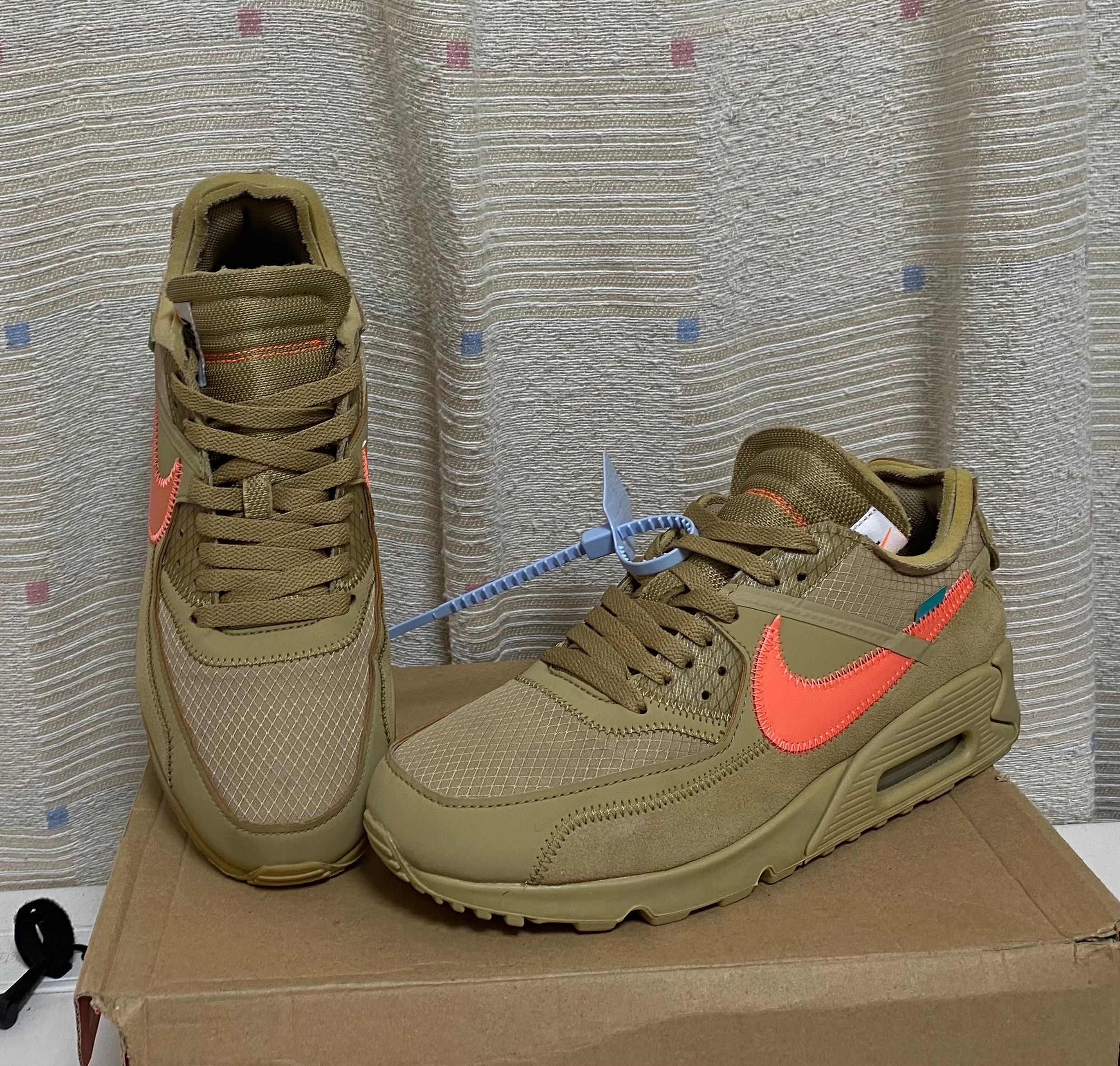 Off-White × Nike Air Max 90 "Desert Ore"