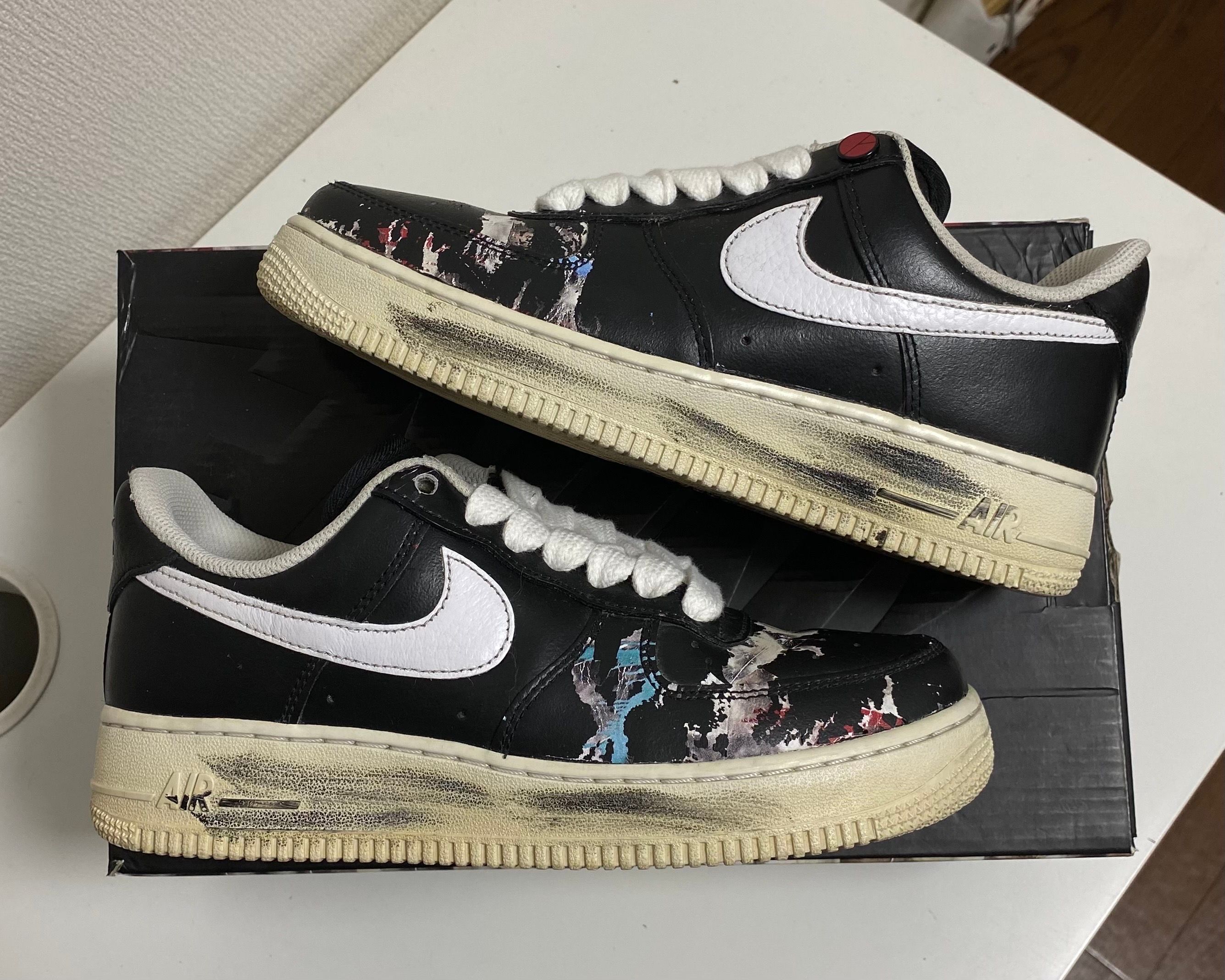 PEACEMINUSONE × Nike Air Force 1 Low Para Noise "Black" / G-DRAGON