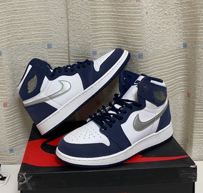 Nike GS Air Jordan 1 High OG CO.JP "Midnight Navy" (2020)(ブリーフケースなし)