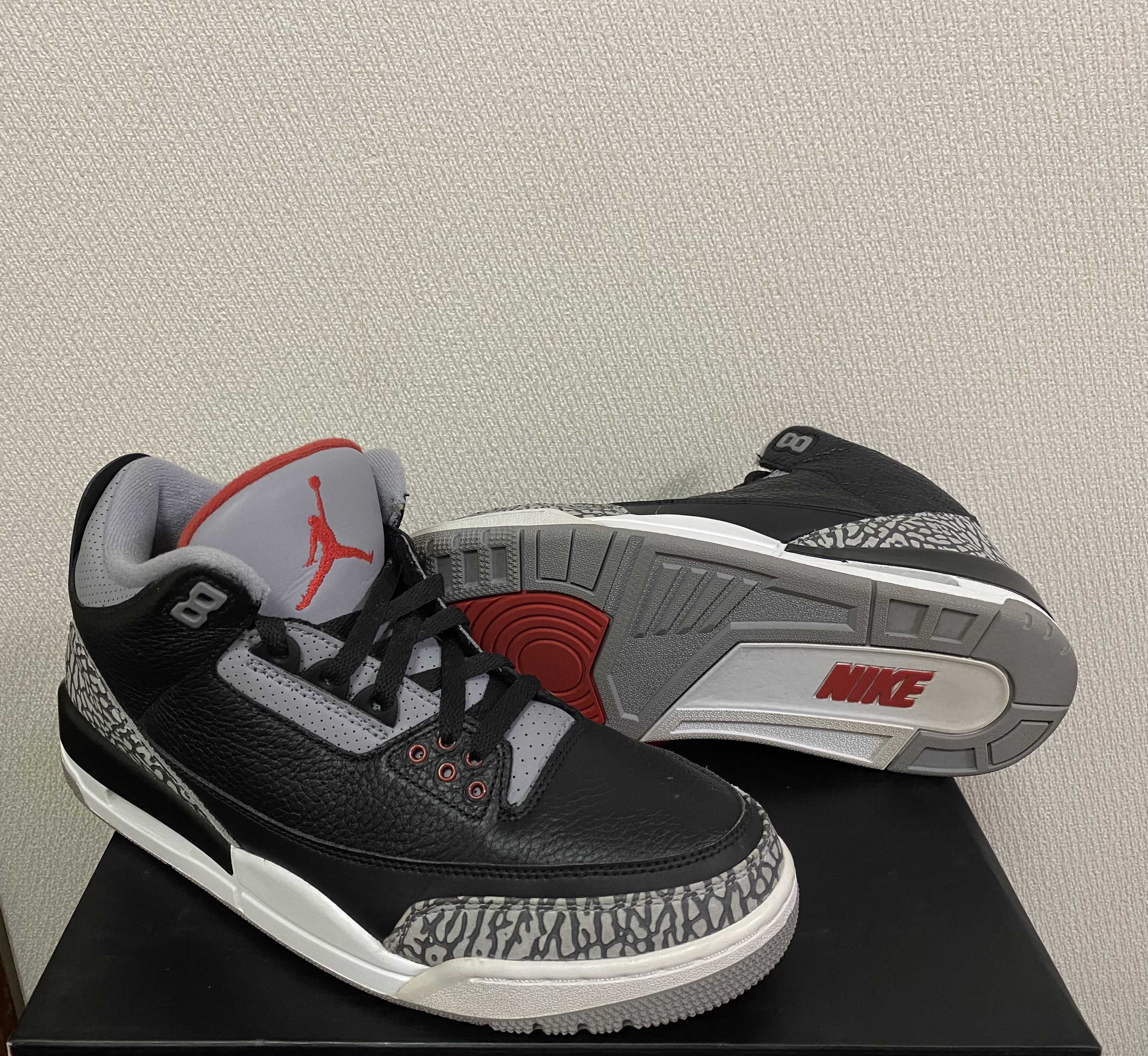Nike Air Jordan 3 Retro OG "Black Cement" (2018)