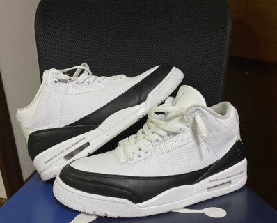 Fragment × Nike Air Jordan 3 "White/Black"