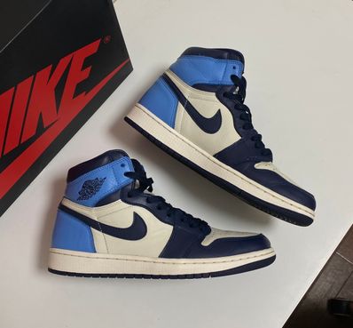 Nike Air Jordan 1 Retro High OG "Obsidian/University Blue"