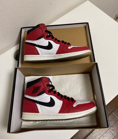 Spiderman × Nike Air Jordan 1 Origin Story "Gym Red/White/Photo Blue/Black"