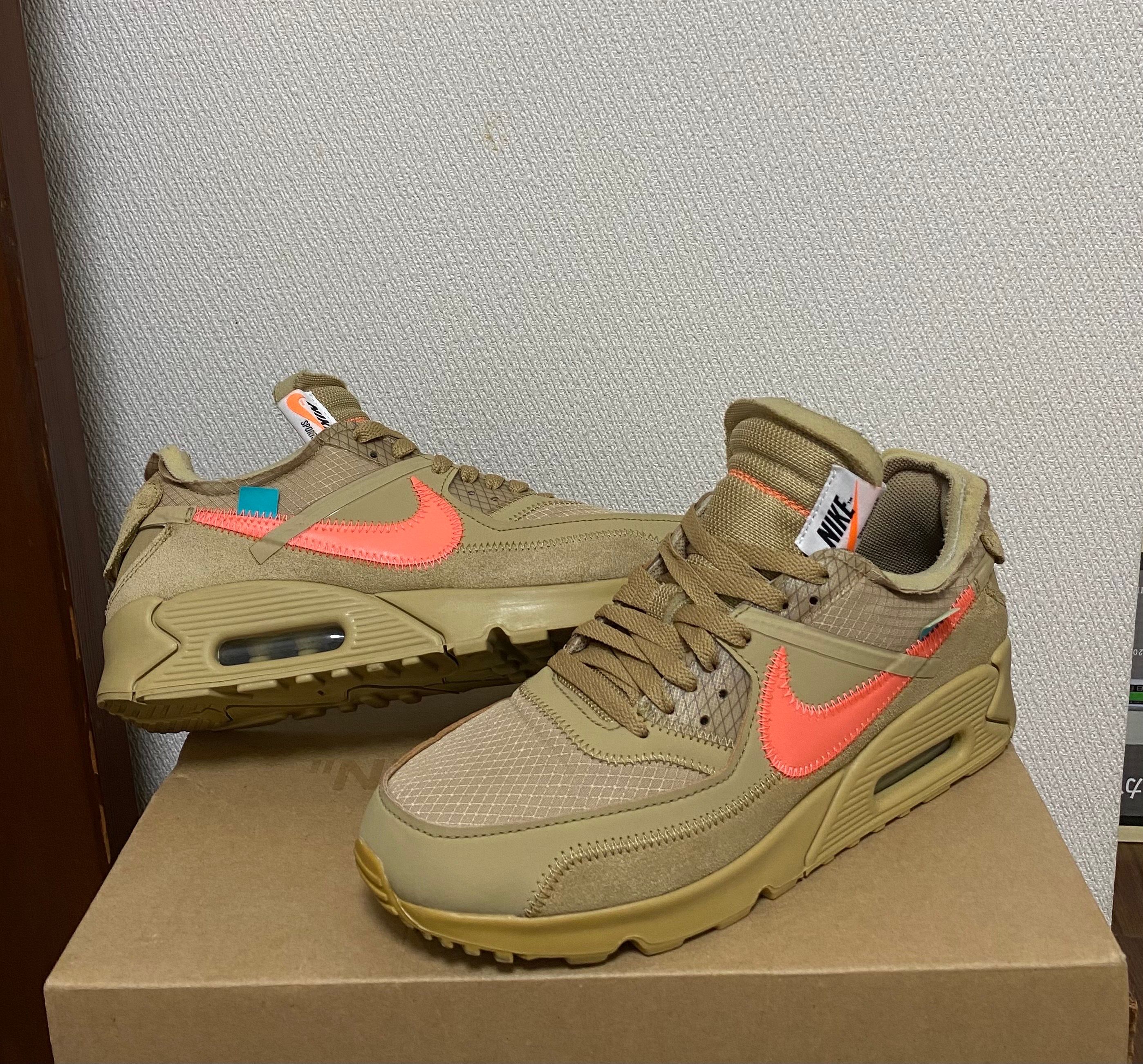 Off-White × Nike Air Max 90 "Desert Ore"