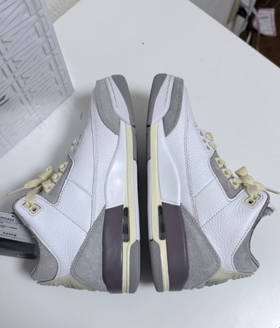 A Ma Maniere × Nike Women's Air Jordan 3 Retro SP "White/Medium Grey Violet Ore"