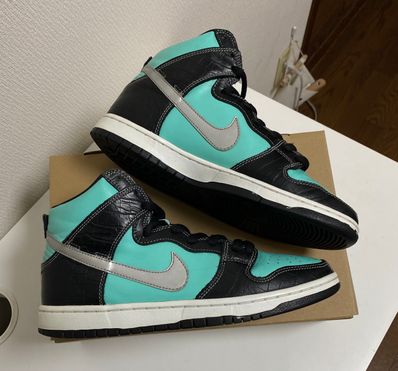 Diamond Supply × Nike SB Dunk High "Tiffany"