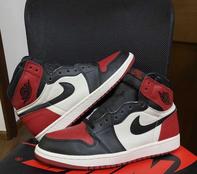 Nike Air Jordan 1 Retro High OG "Bred Toe"
