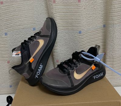 Off-White × Nike Zoom Fly "Black"