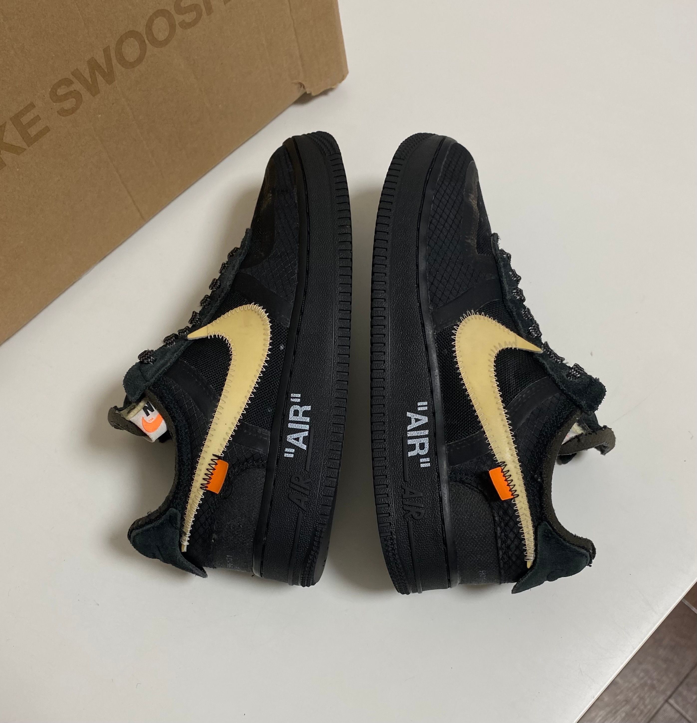 Off-White × Nike Air Force 1 Low "Black"